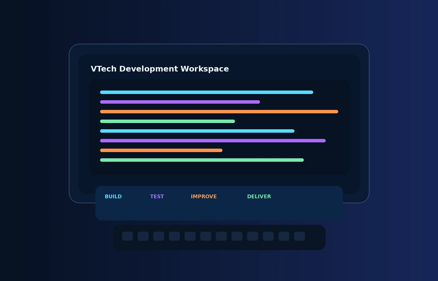 VTech software development workspace